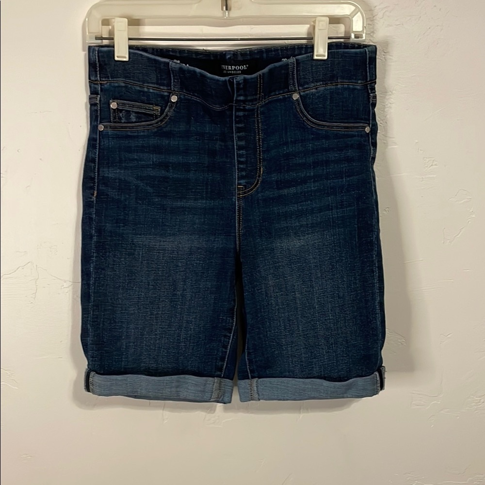 Liverpool Dark Blue Women's Bermuda Shorts